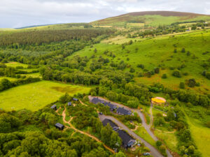 Birdseye view of The Deerstone, Laragh.